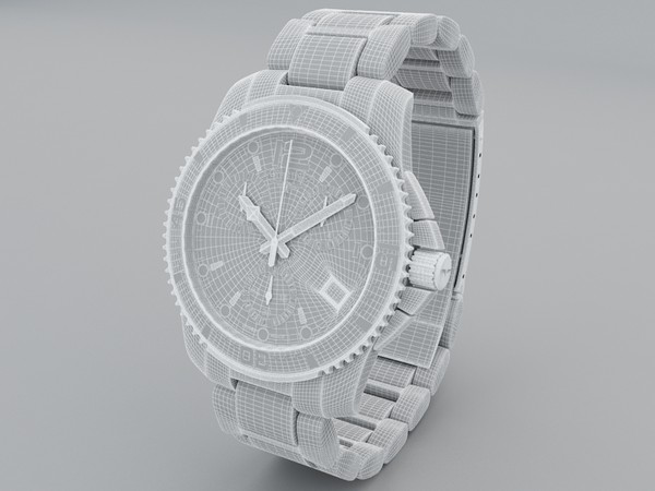 watch longines conquest 3ds - Watch Longines Hydroconquest... by VisuArt3D
